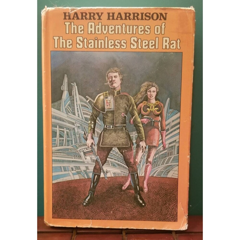 1978 The Adventures of the Stainless Steel Rat by Harry Harrison Vintage Sci-Fi
